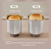 500W Car toaster Gluten-free toaster 17in1 automatic toaster LED 15h timer 2 lbs 1.5 lbs 1 lb American Italian French bread Whole wheat bread