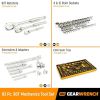 83 Pc. 1/4, 3/8", 1/2" 90-Tooth SAE/Metric Mechanics Tool Set with EVA Foam Tray - 86529