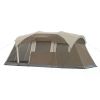 Coleman WeatherMaster Camping Tent with Screened Porch, Weatherproof 6-Person Family Tent with Included Rainfly and Carry Bag