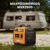 3500 Watt Portable Inverter Generator Gas Powered, EPA Compliant, Compact and Lightweight for Home Backup Power,