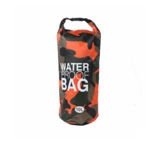 Camouflage waterproof bag (Option: Orange-30L)