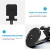 360°Rotating Cell Phone Holder for Desk, Fully Foldable Phone Stand,Angle & Height Adjustable DeskPhone Stand, for Office & Kitchen