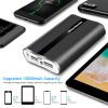 12000mAh Portable Charger with Dual USB Ports  External Battery Pack